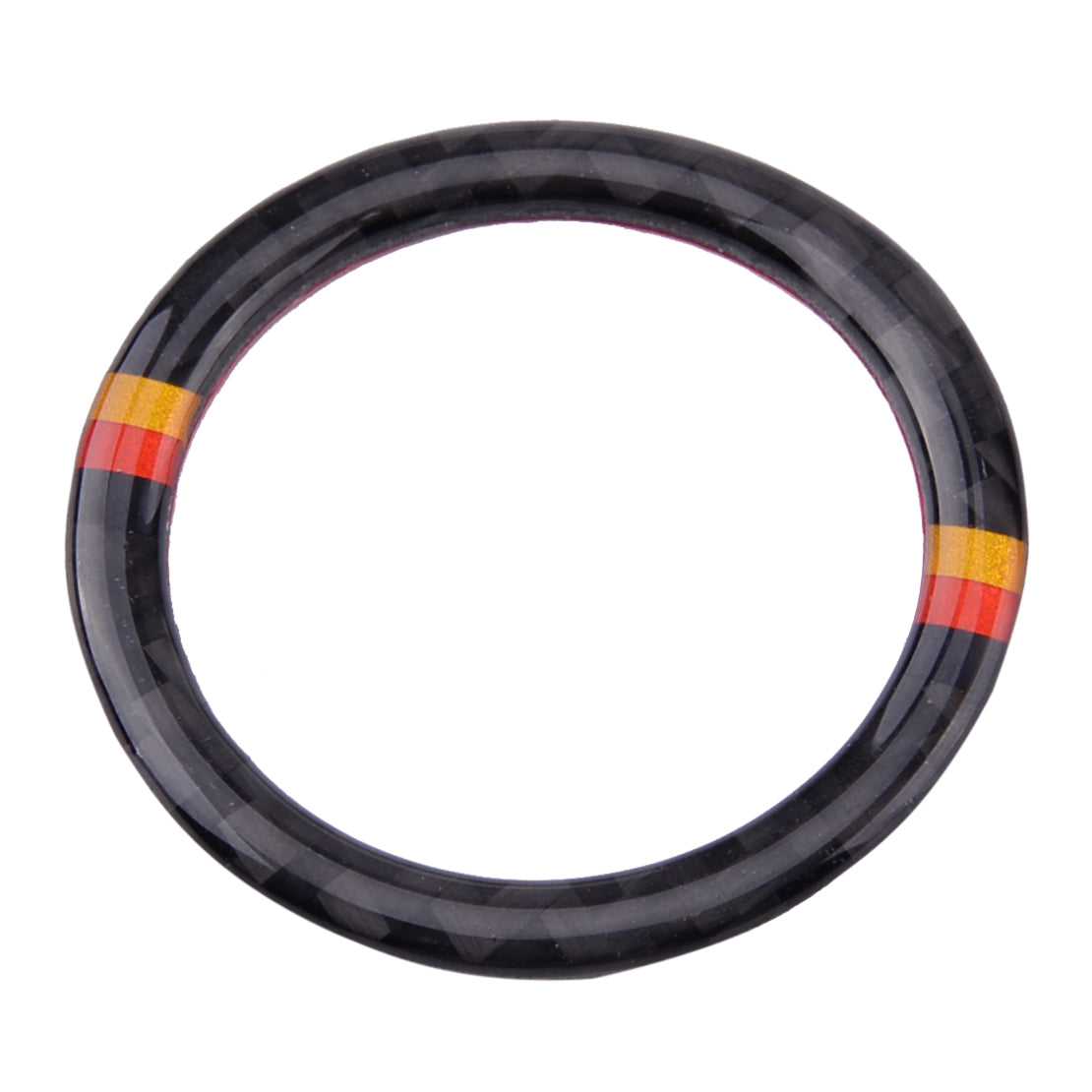 Carbon Fiber Car Engine Start Stop Ignition Trim Fit for Mercedes C Class W205 Q