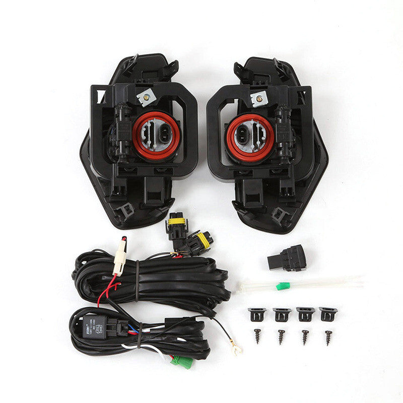 Pair front bumper LED Fog Lights for Nissan NAVARA 2021+ Nueva D23 facelift