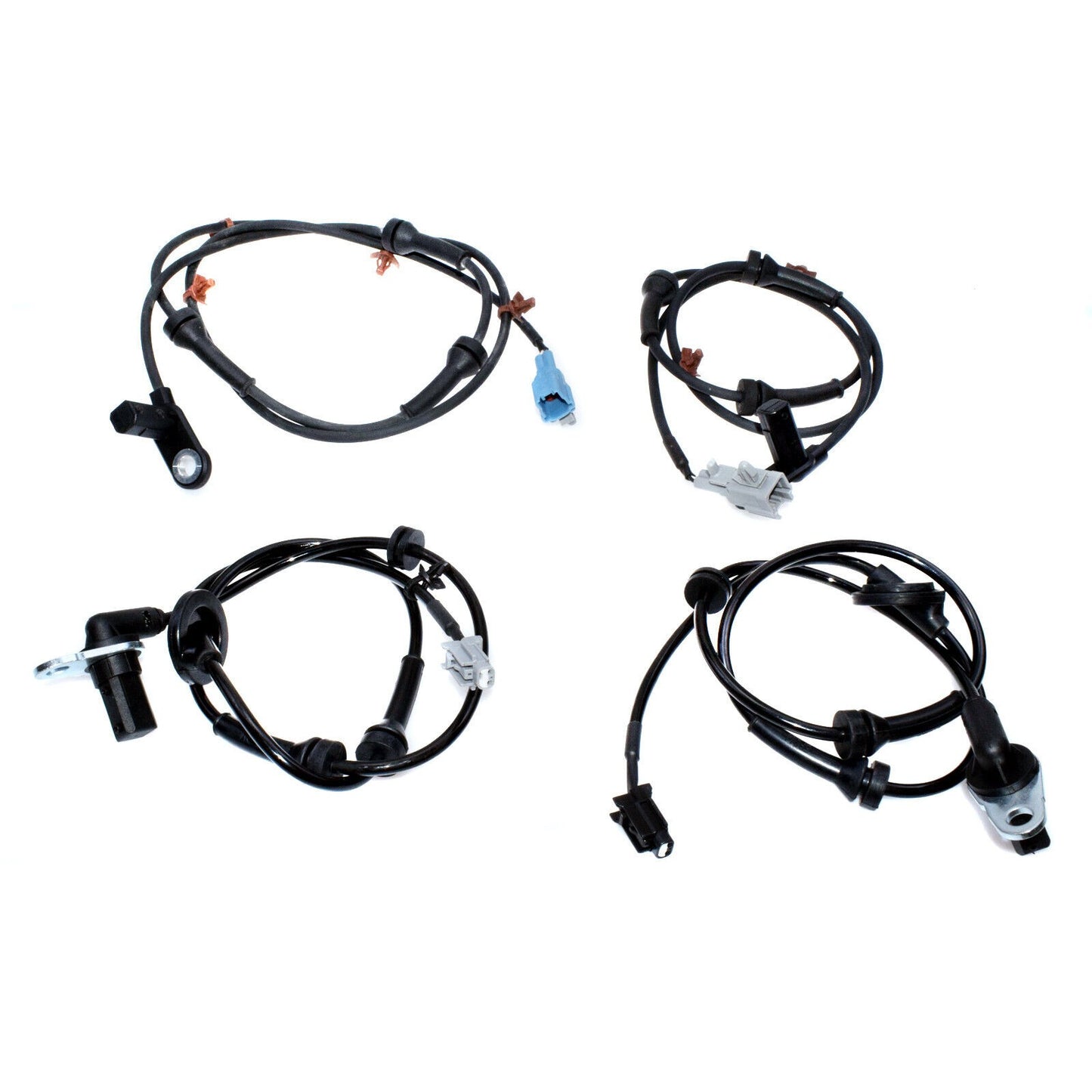 4Pcs Front + Rear Left Right ABS Wheel Speed Sensor For 04-08 for Nissan Maxima 3.5L