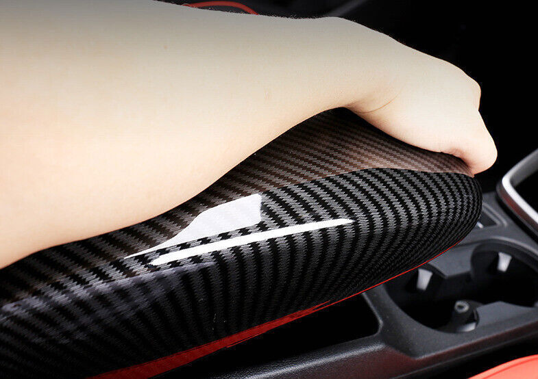 for Audi A3 S3 14-20 ABS Carbon Fiber Central Console Armrest Box Cover Trim 1P