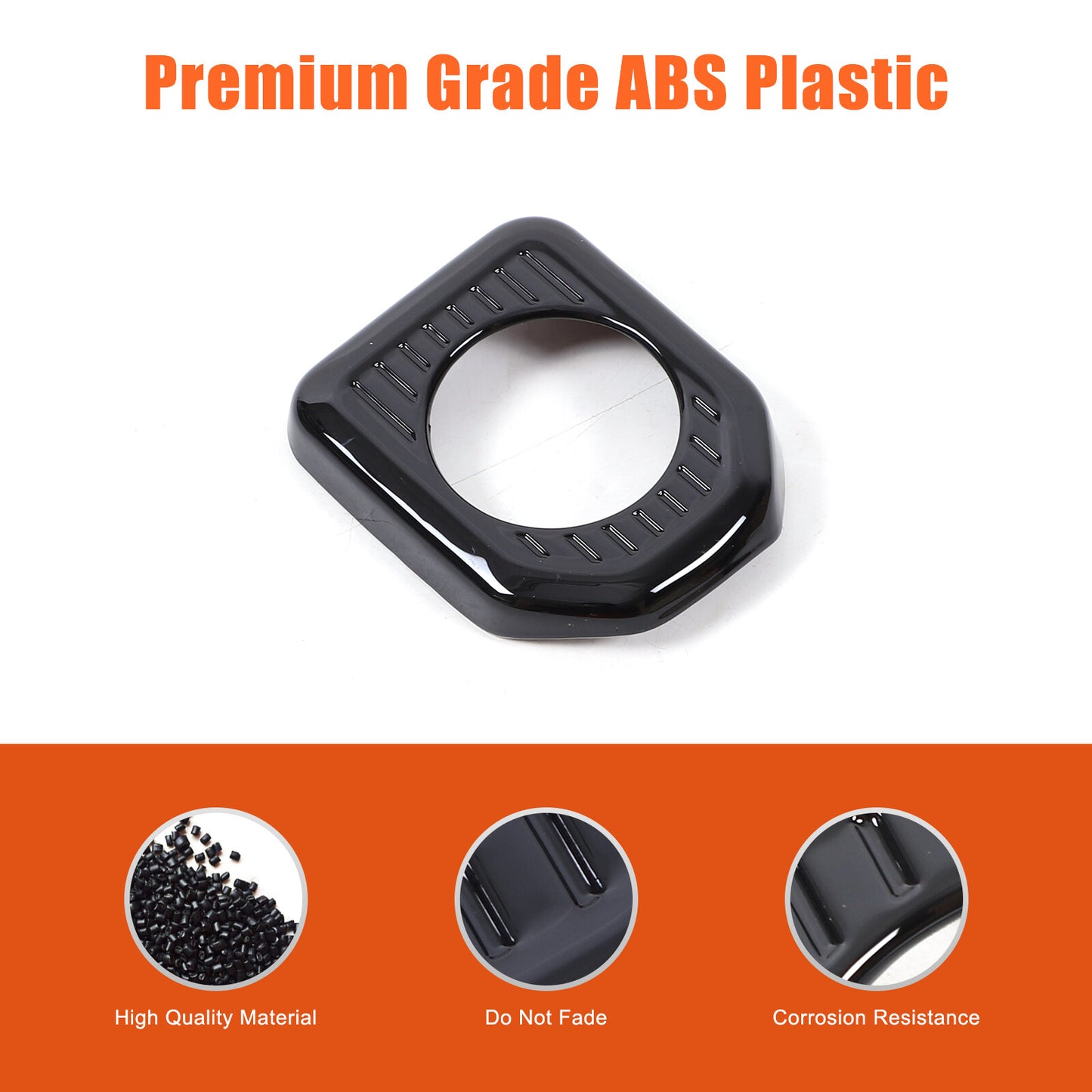 ABS single-button start switch cover trim suitable for 2024 Prado for Land Cruiser LC250 n