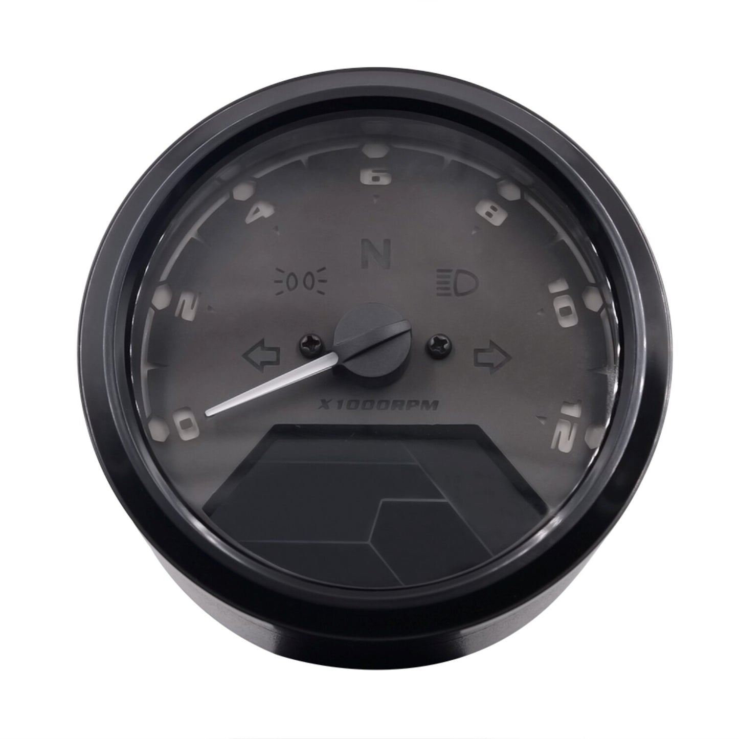 Motorcycle LED Speedometer Tachometer Gauge Meter Universal For 12V Motorcycle