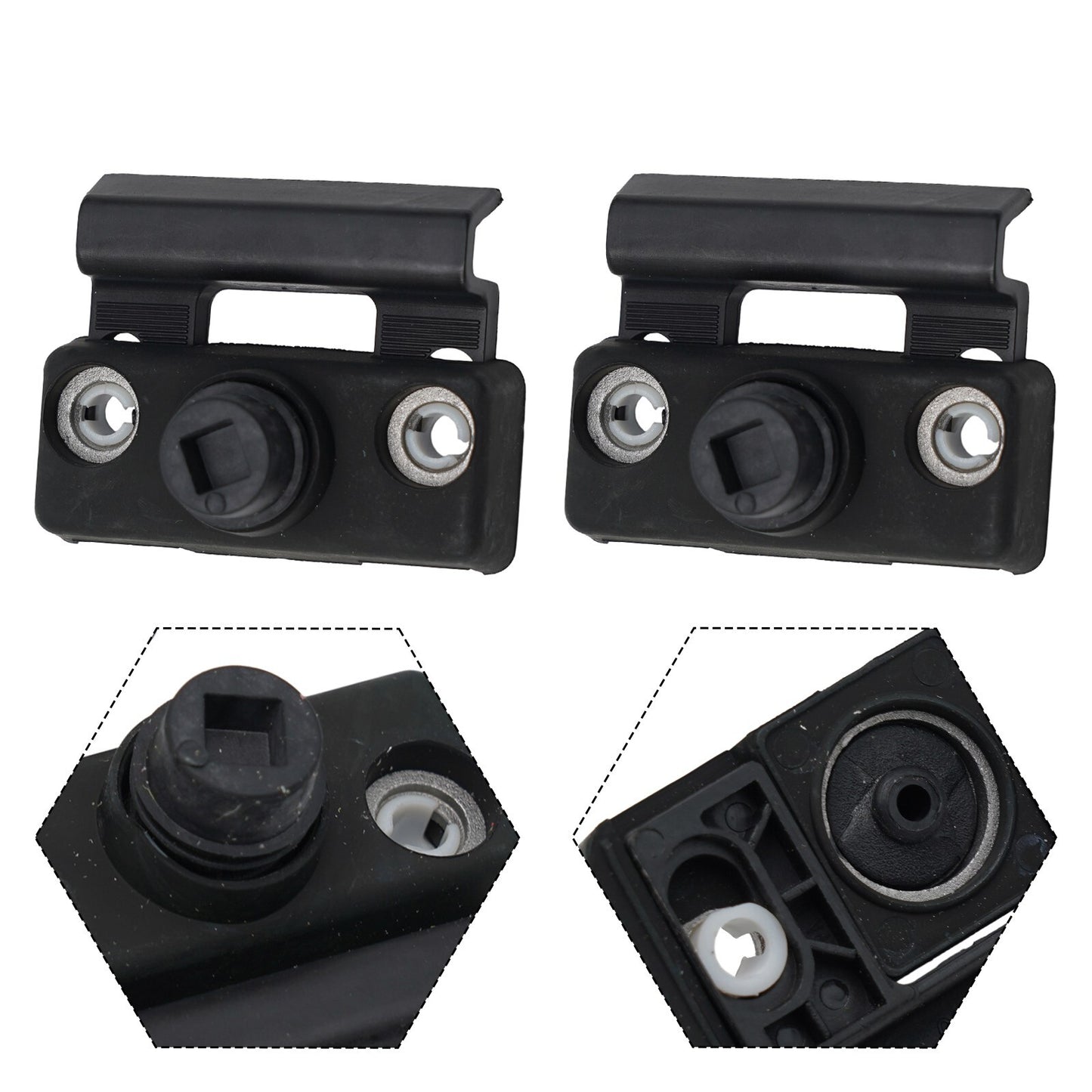 2Pcs 2117500097 for Mercedes E Class W211 Trunk Lid Stopper Bumper Buffer Rear