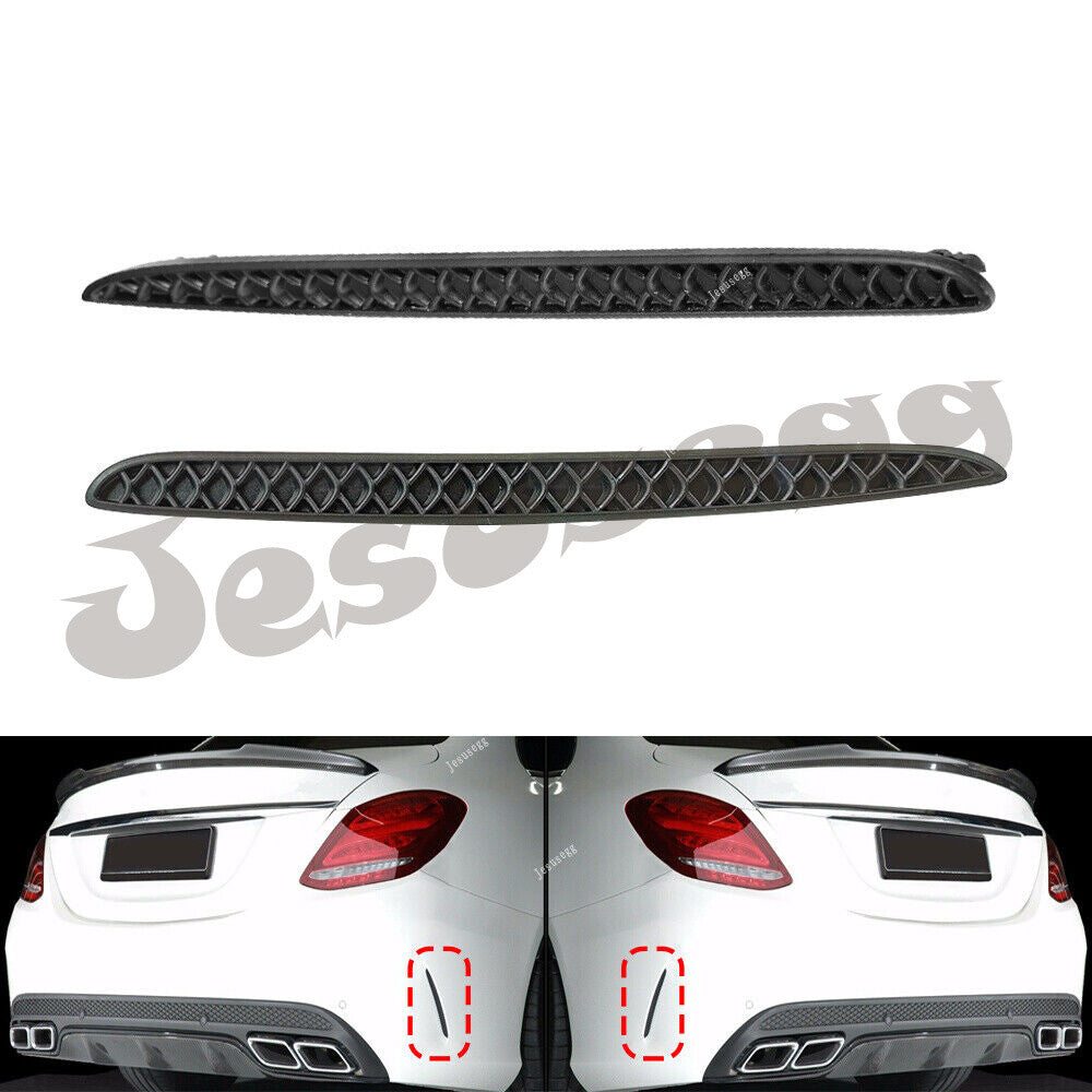 Rear RHLH Bumper Side Grill Insert Trim for MERCEDES for BENZ C-CLASS C63 W205 Q
