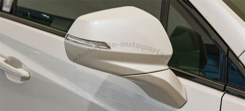 White RH Rearview Side Wing Mirror Cover Shell Cap for Cadillac XT5 2017-2022