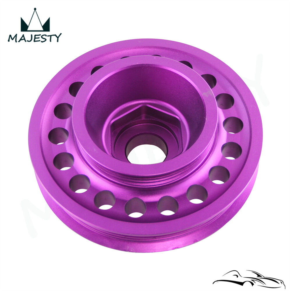 Light Weight Crank Crankshaft Pulley For 93-01 for Honda Prelude H22 VTEC 2.2L PL