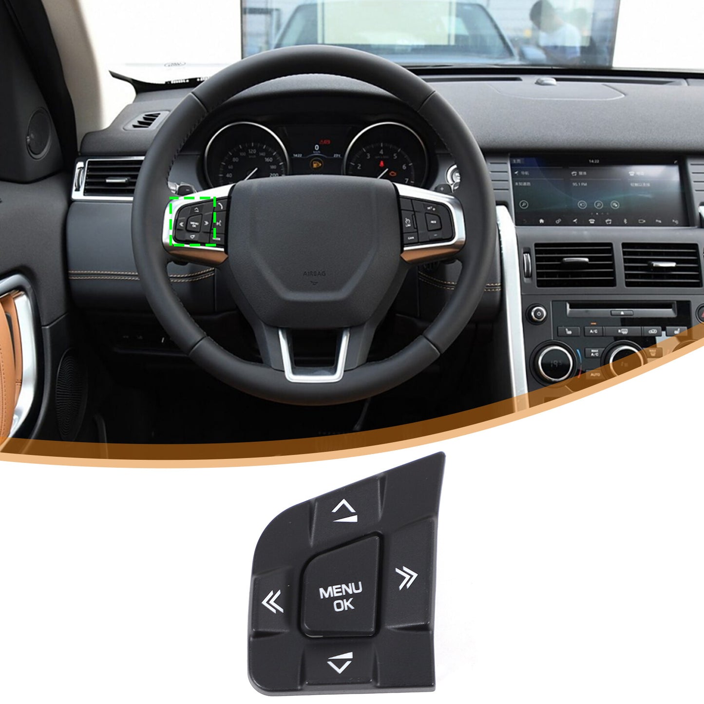 Carbon ABS Rear Vent Socket Panel Cover Trim for Alfa Romeo Giulia 2017-2022- v