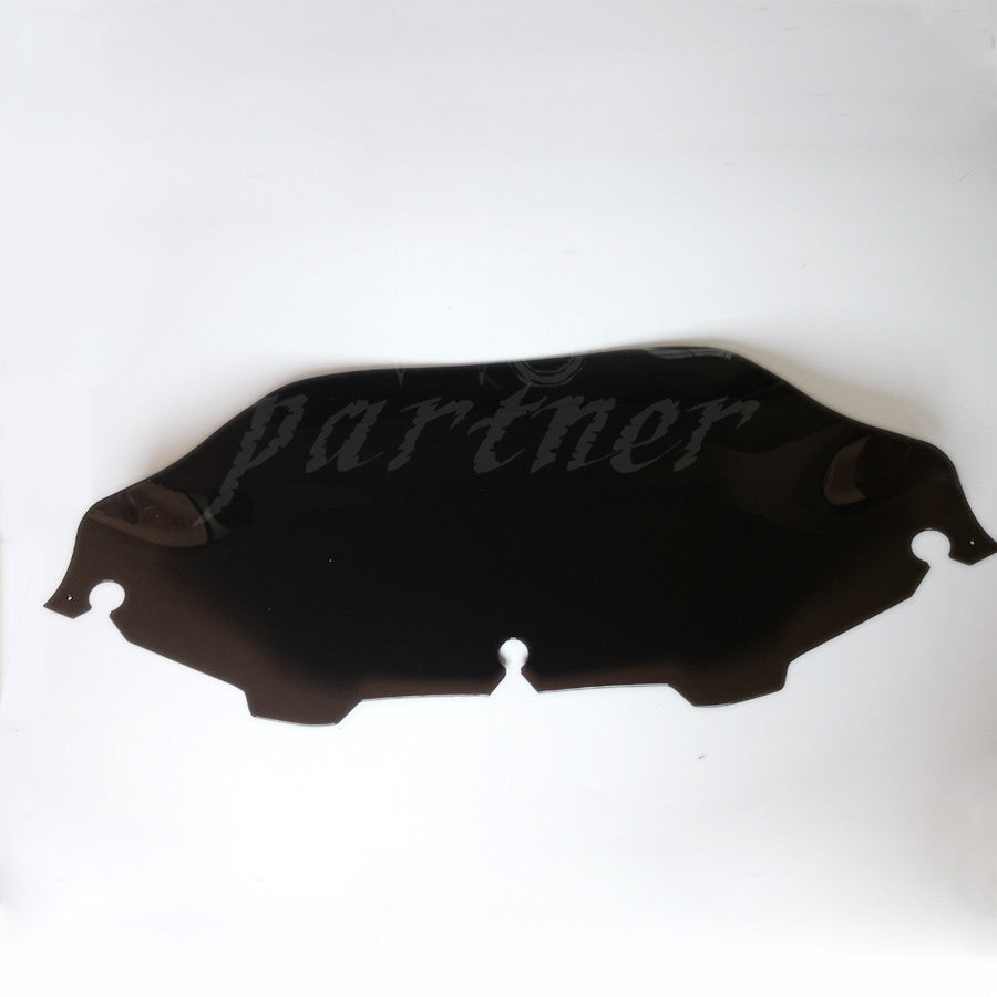 Dark Tea 8 Wave Windshield Windscreen for Harley FLHT FLHTC FLHX Touring 96-13 Q