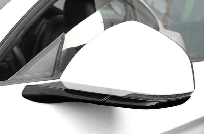 for Ford for Mustang 2015-2022 Paint Black Rear View Mirror Anti-Scratch Strip 4PCS