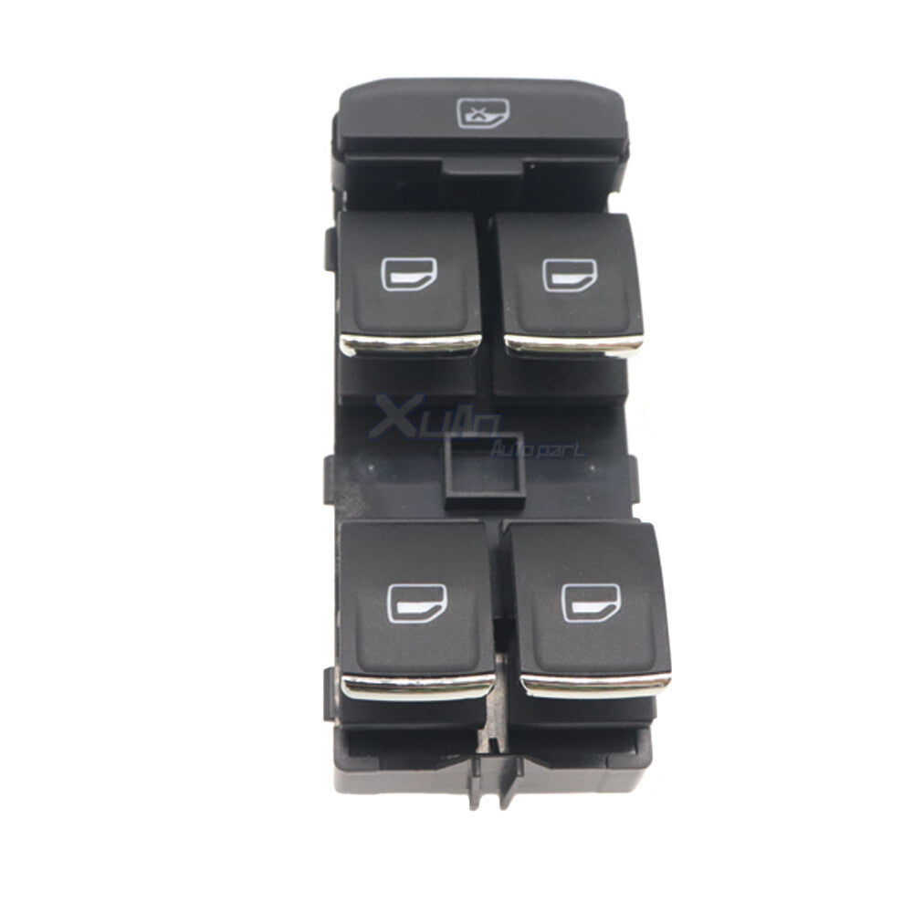 5G0959857C is the left front power main window switch for MK7, for VW GTI, for Golf 7, for Passat B8. v