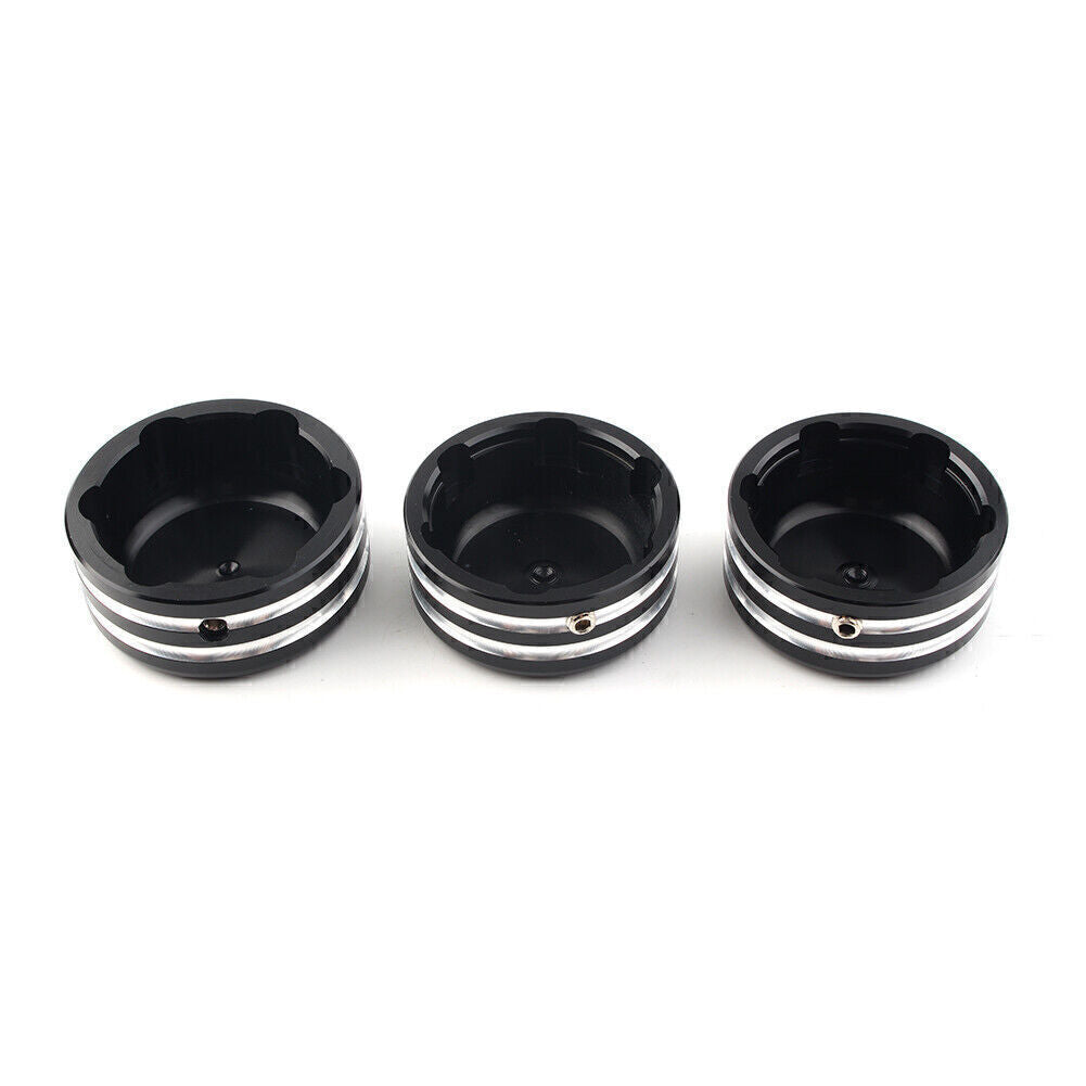 for Harley Sportster 883 Iron Low XL883L 3X Motorcycle Upper Fork Stem Nut Cover Q