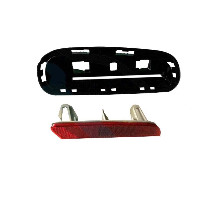 Left Rear Bumper Reflector Light+Lamp Bracket Fit for Buick Regal GS 2018-2019 Q