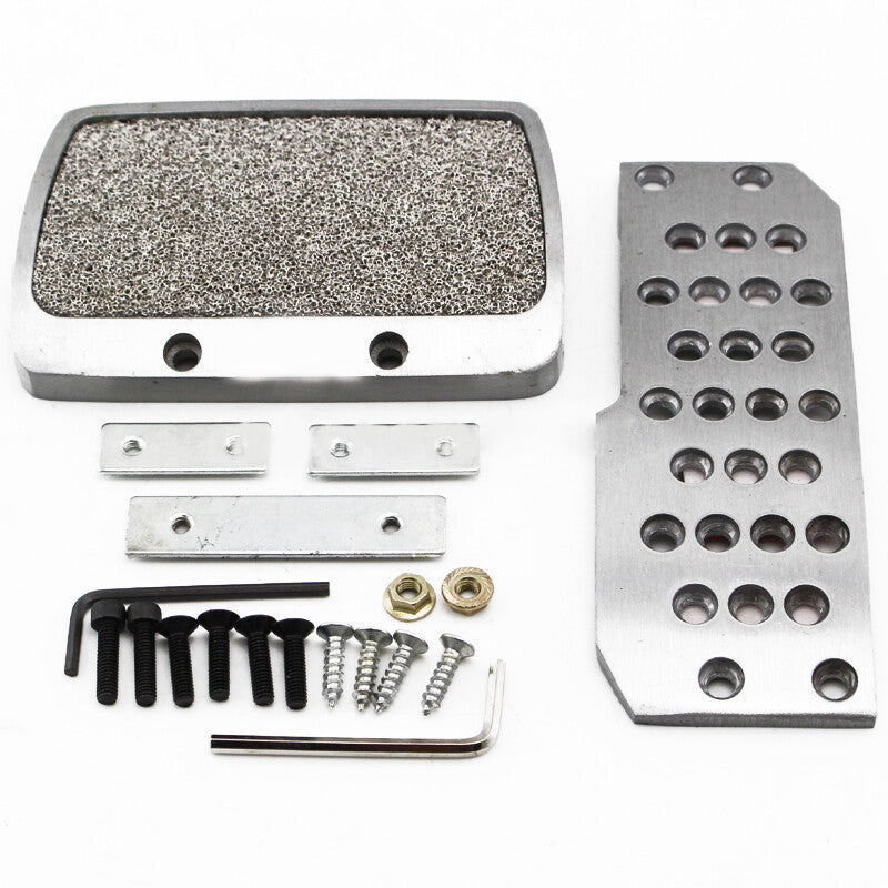 2-Piece Car Pedal Anti-Slip Pedal Cover Brake Transmission Automatic n