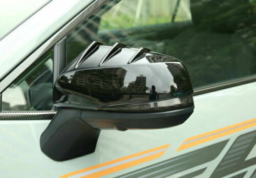 for Corolla 2019-2023 Bright Black Side Door Rearview Mirror Cover cap v