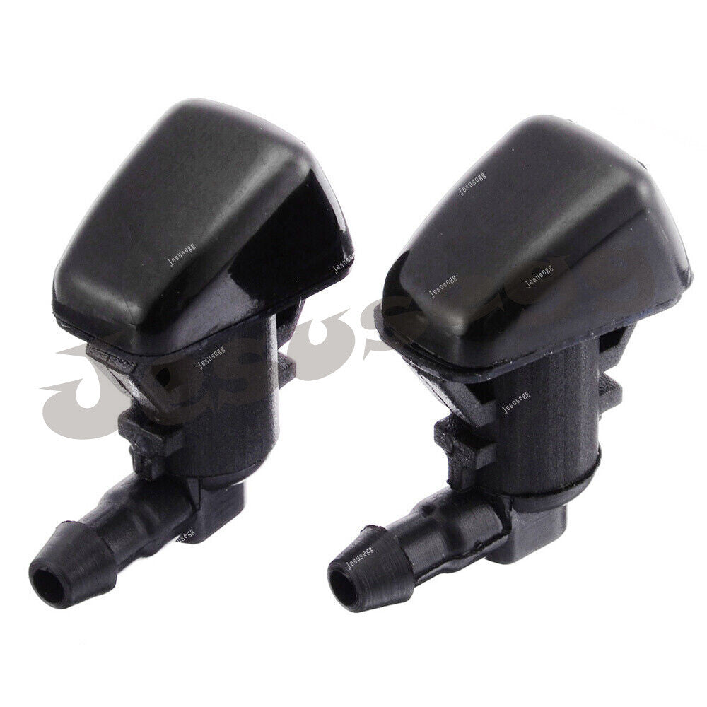 Pair Windshield Washer Sprayer Nozzle Jet Front for Jeep Commander for Dodge Nitro