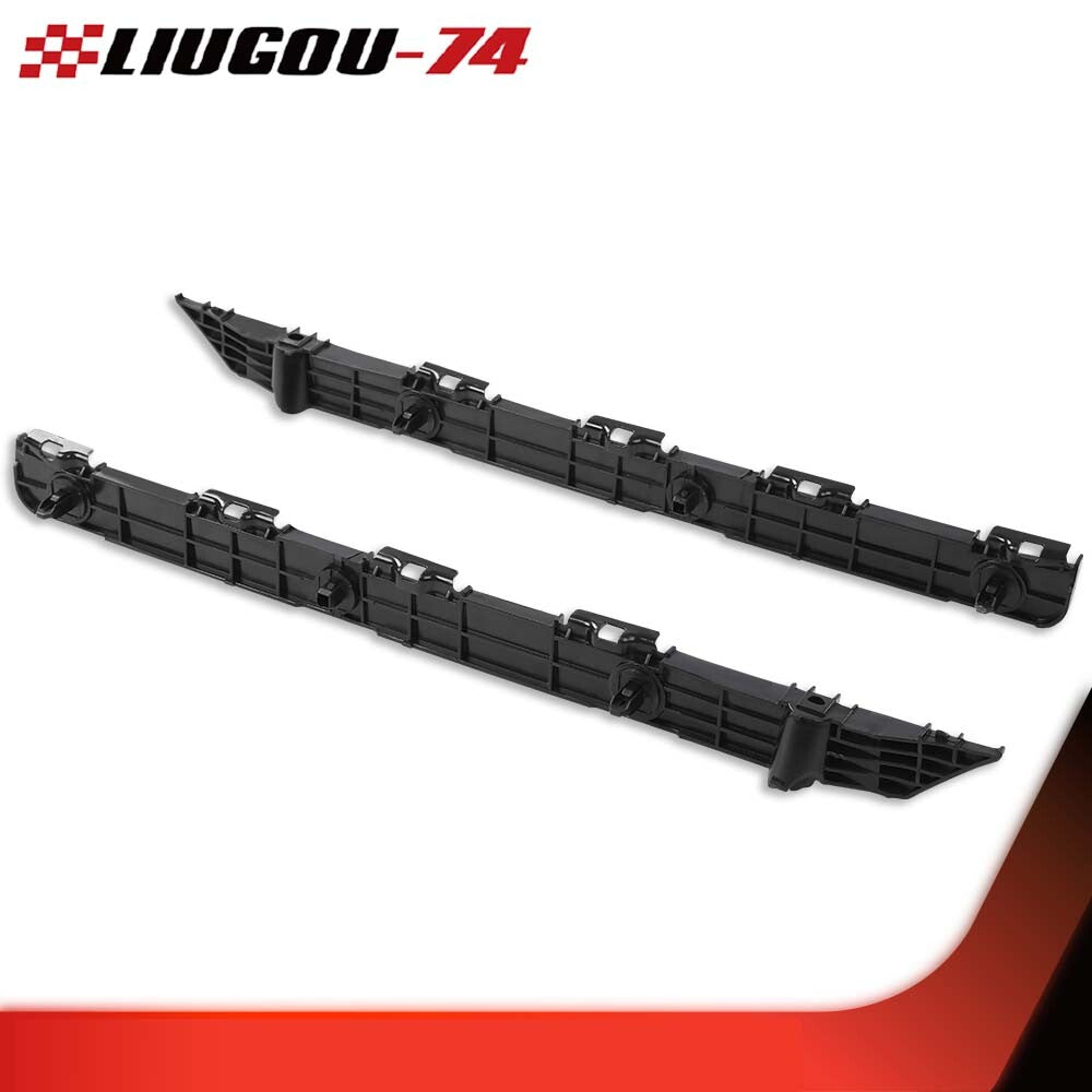 Suitable for 7-11 for Camry bumper bracket 2-piece set, right rear double black- v
