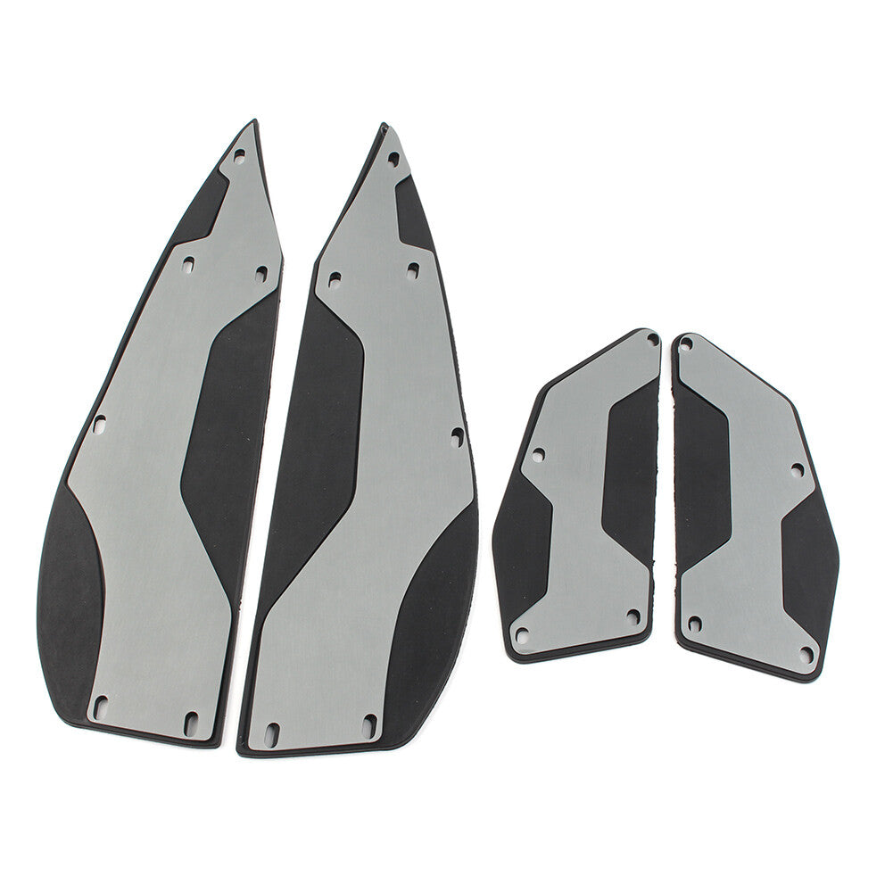Pair Floorboard Kit Footboards Foot Pedals for Yamaha XMAX300 250 400 Titan