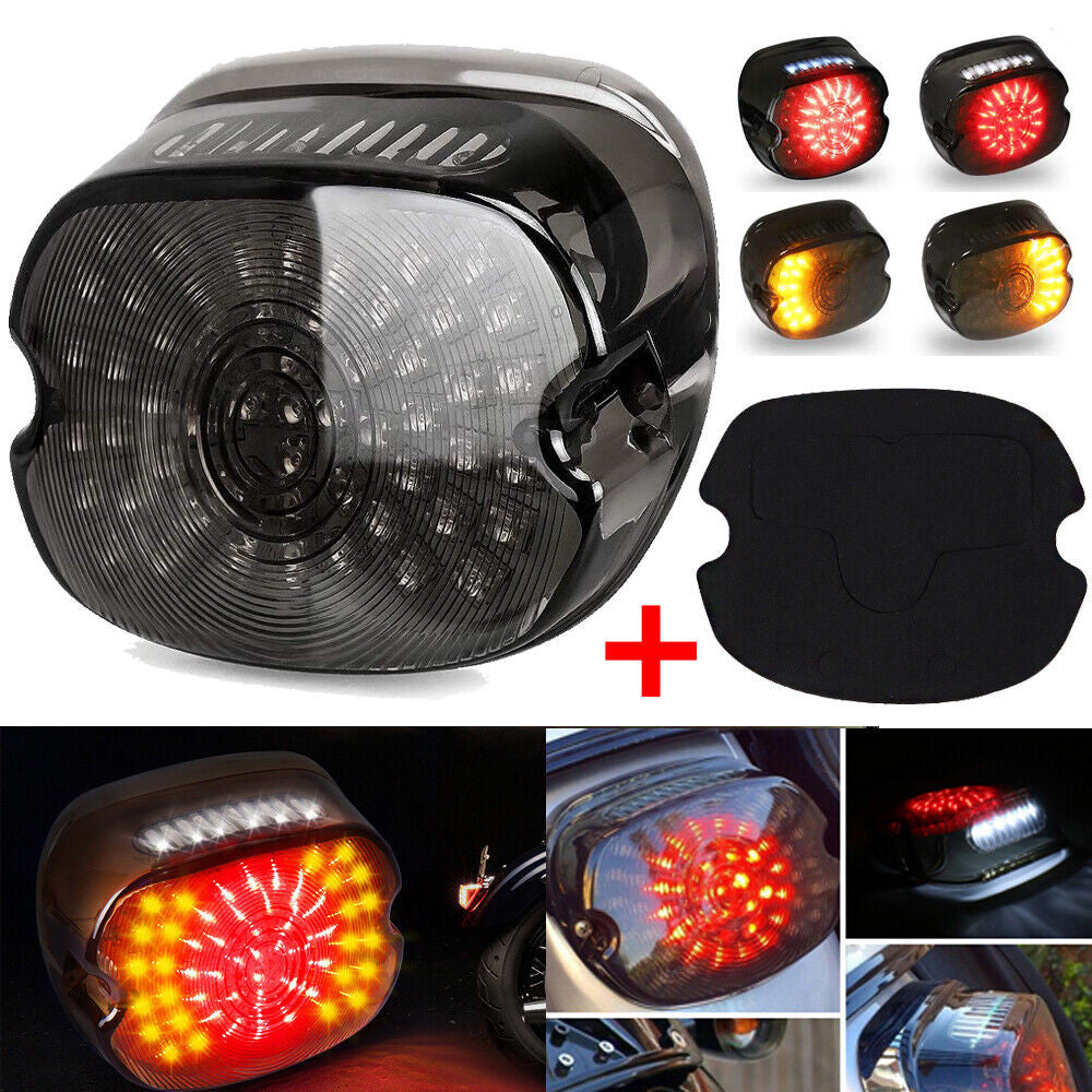 LED Tail Light Brake Turn Signal for Harley Touring Sportster 883 1200 1999-2021