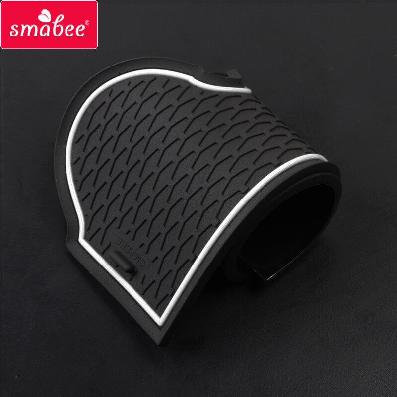 for Mitsubishi Lancer 2008-2016 Anti-Slip Gate Slot Cup Mat Accessories Door Pad