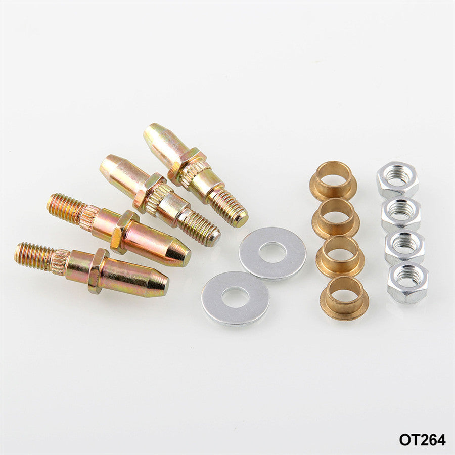 for Chevrolet for GMC Front Door Hinge Pins Pin Bushing Repair Kit Full size