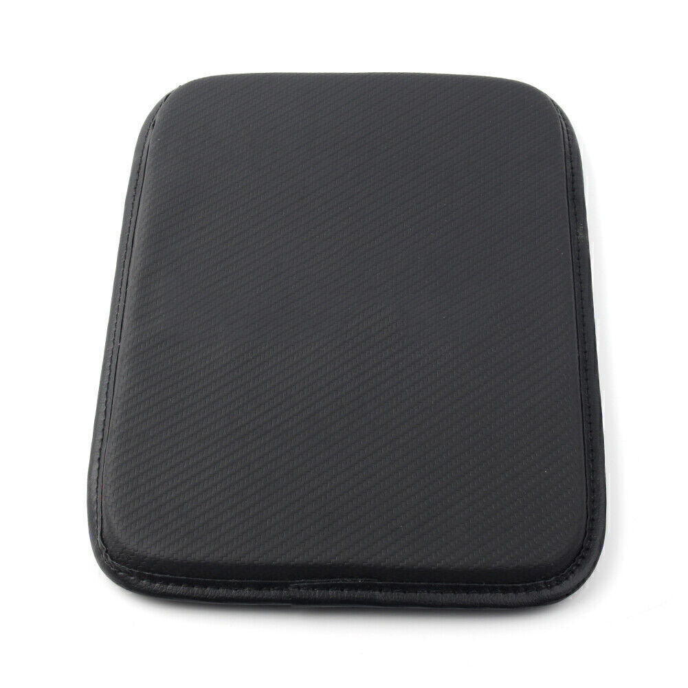 Car Armrest Pad Cover Auto Center Console Box Cushion Mat Cover Black Fit Batman