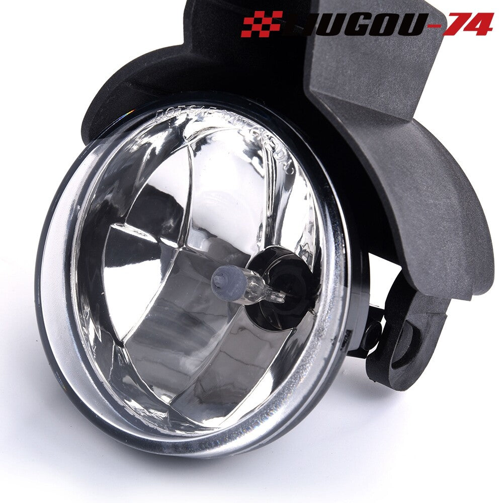 2 Pack Front Bumper Fog Light Clear Lights Fits for Dodge Durango Dakota- v