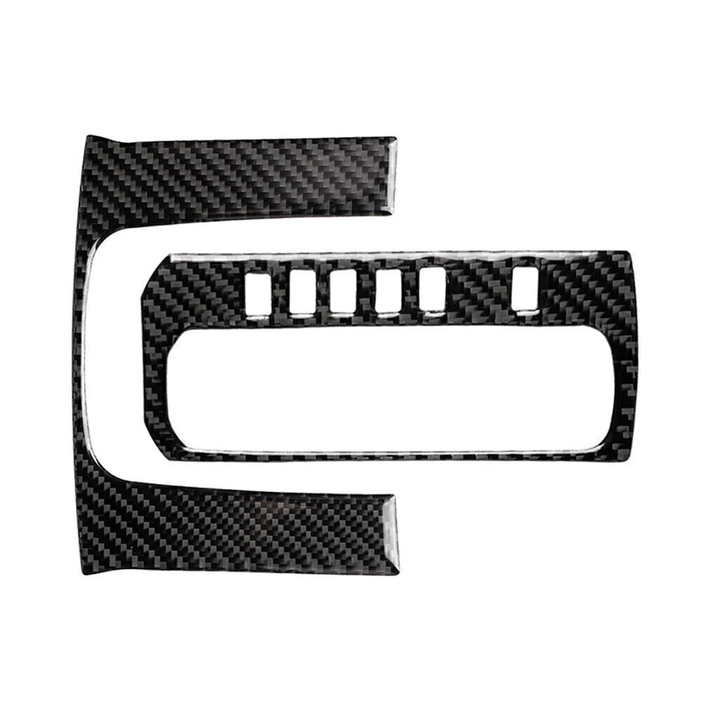 Carbon Fiber Gear Shift Panel Decor Trim Cover Fit for Honda for Civic 10th 2016-2019 18