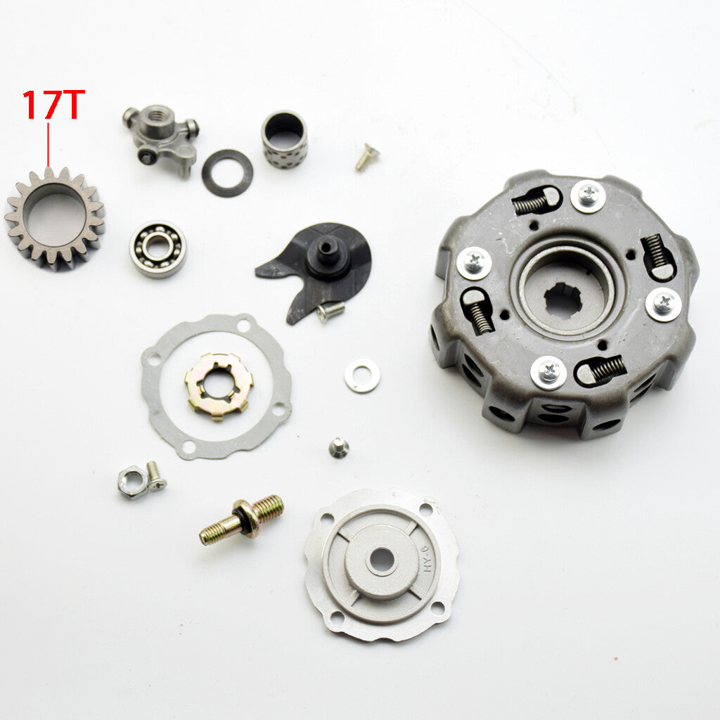 Explosion-proof Heavy Duty ASSEMBLY AUTO CLUTCH Pad SEMI 17T ATV Quad Z50 CT70