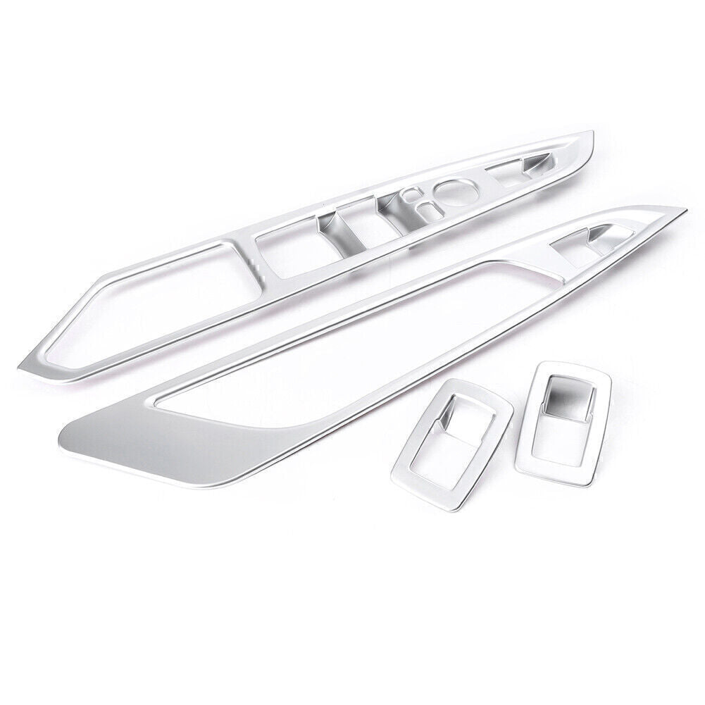 Door Window Switch Button Control Panel Cover Trim Matte Fit for BMW X5 F15 F16 X6 Q