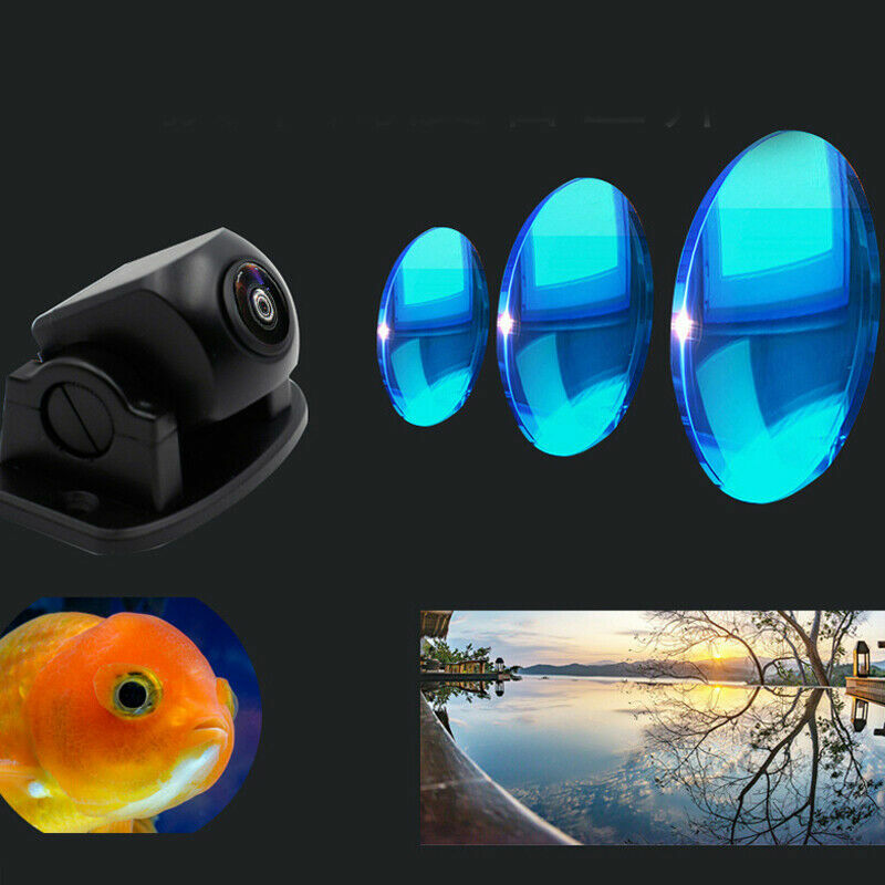 Universal Car Backup Rear View Reverse Parking Camera Night Vision Fisheye Lens