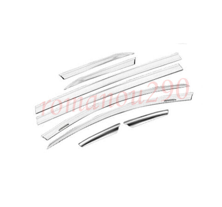 2021-2024 for Toyota for Sienna Chrome Window Visor Vent Shades Sun Rain Guard trim