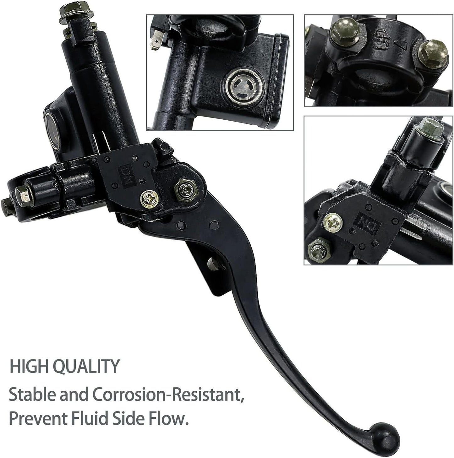 Sollon 7/8 Left Hydraulic Brake Master Cylinder Lever Pump Replace for 50cc 70cc