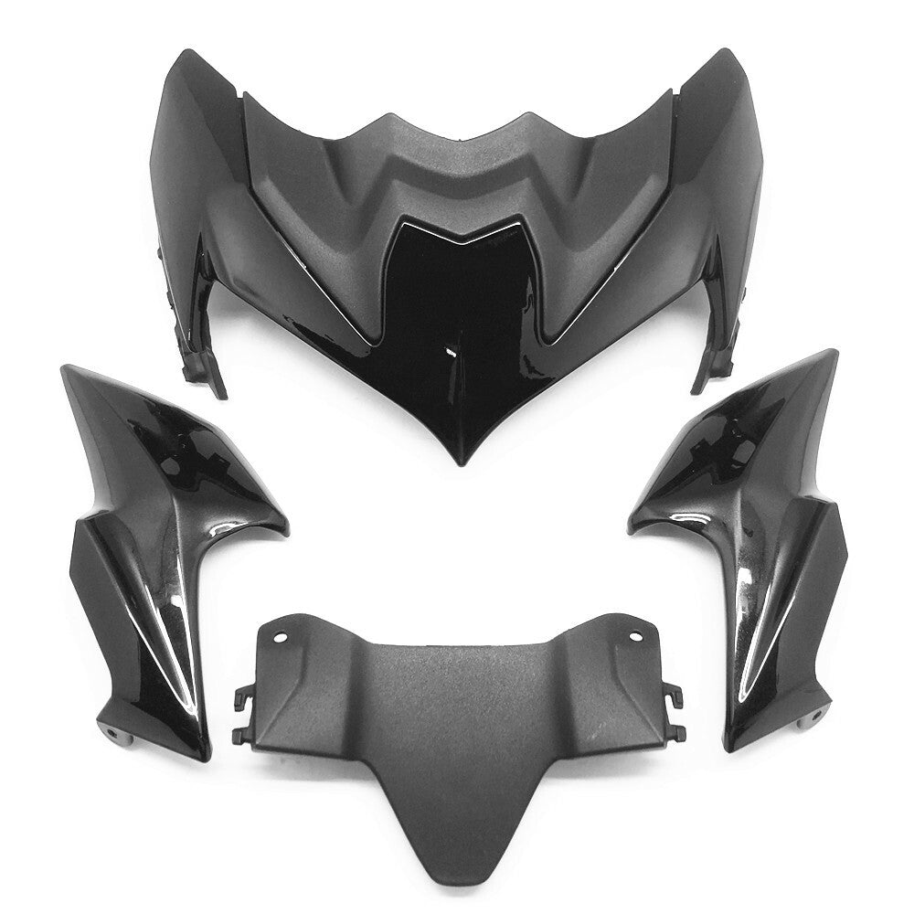 Gloss Front Nose Headlight Fairing Set Carbon Fiber for KAWASAKI Z 900 2020-2021