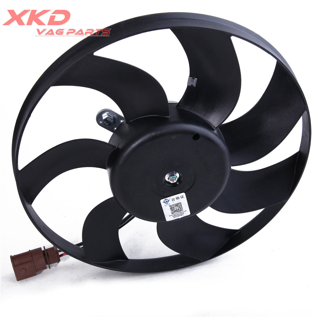 Air Conditioning Cooling Fan Assembly for VW Rabbit for Jetta for Golf GTI for Passat B6 Q