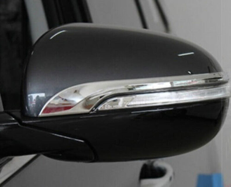 for Kia Sorento 2016-2020 Chrome Car Rear View Side Door Mirror Strip cover Trim