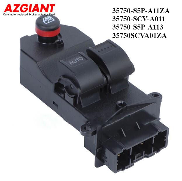 MASTER POWER WINDOW CONTROL SWITCH DRIVER LEFT for Honda Element 2.4L 2003-2011