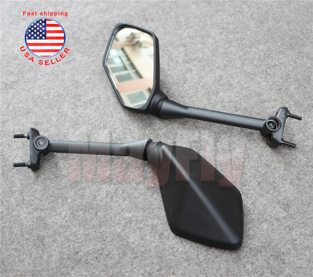 Rear View Side Mirrors Fit for Kawasaki 400R 650R 1000 Z1000SX ER6F