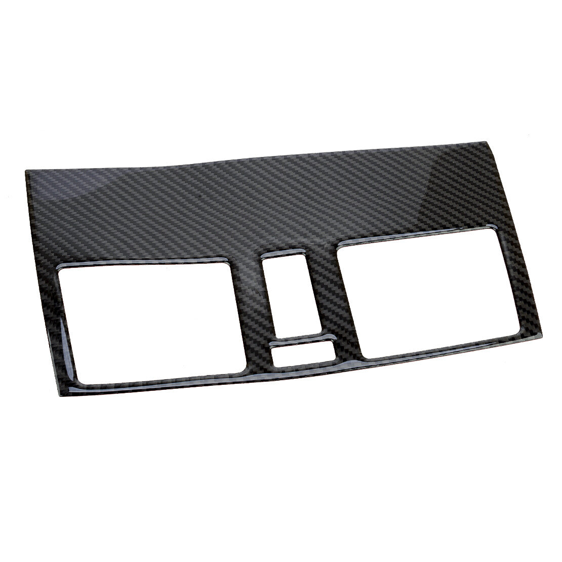 Carbon Fiber Center Console AC Vent Panel Cover Trim Fit for for Mazda 3 2010 to2013 v