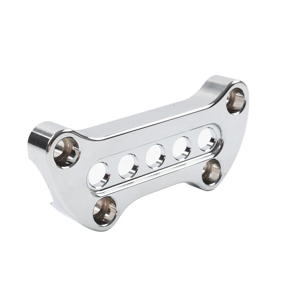Handlebar Top Bar Riser Clamp Mount for Harley Sportster XL883 XL1200 Softail FX Q