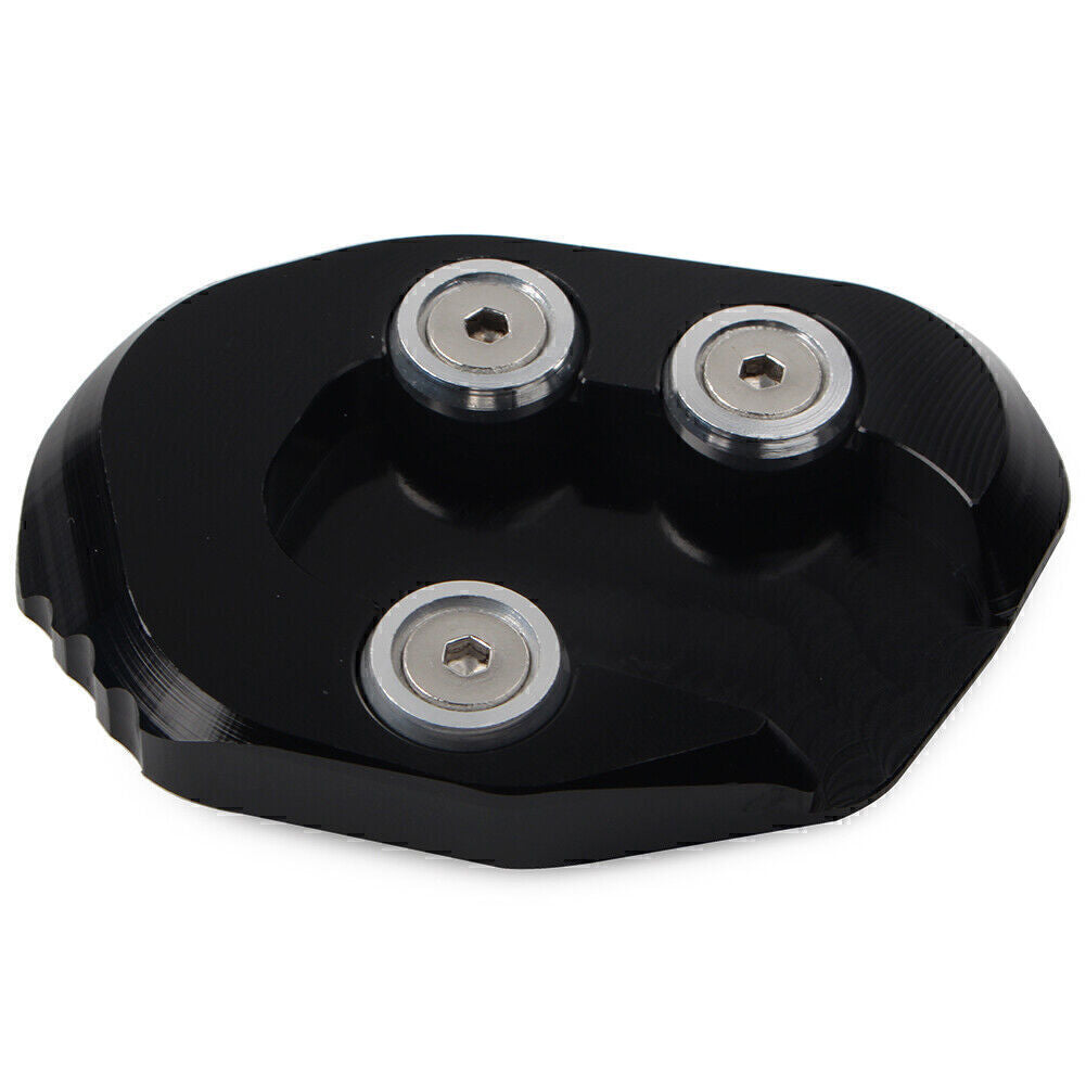 Black Side Kickstand Stand Enlarger Pad Extension Plate for HONDA CB1000R 18-19 Q