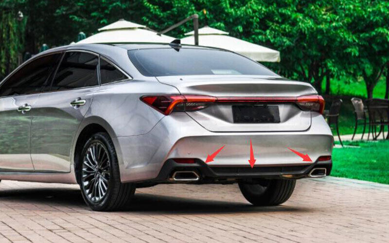 2019-2022 Titanium Black for Toyota for Avalon Front Bumper Lower Strip Guard Trim