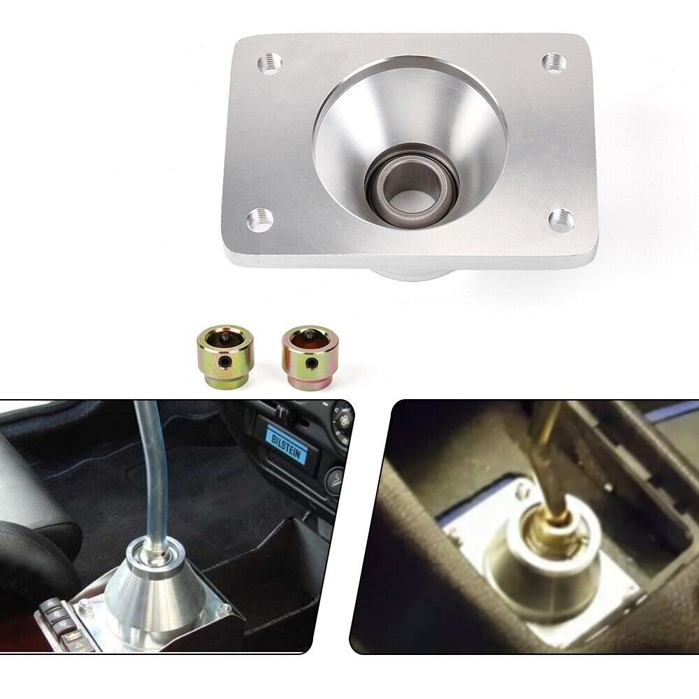 Silver Shift Lever Base Shifter Box Plate Adapter for Peugeot 206 306 for Citroen