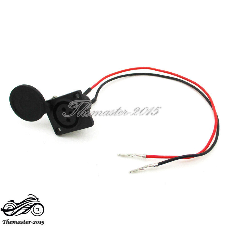 XLR Charging Port Socket For Razor EcoSmart Metro MX500 MX650 Rocket Dirt Bike Q
