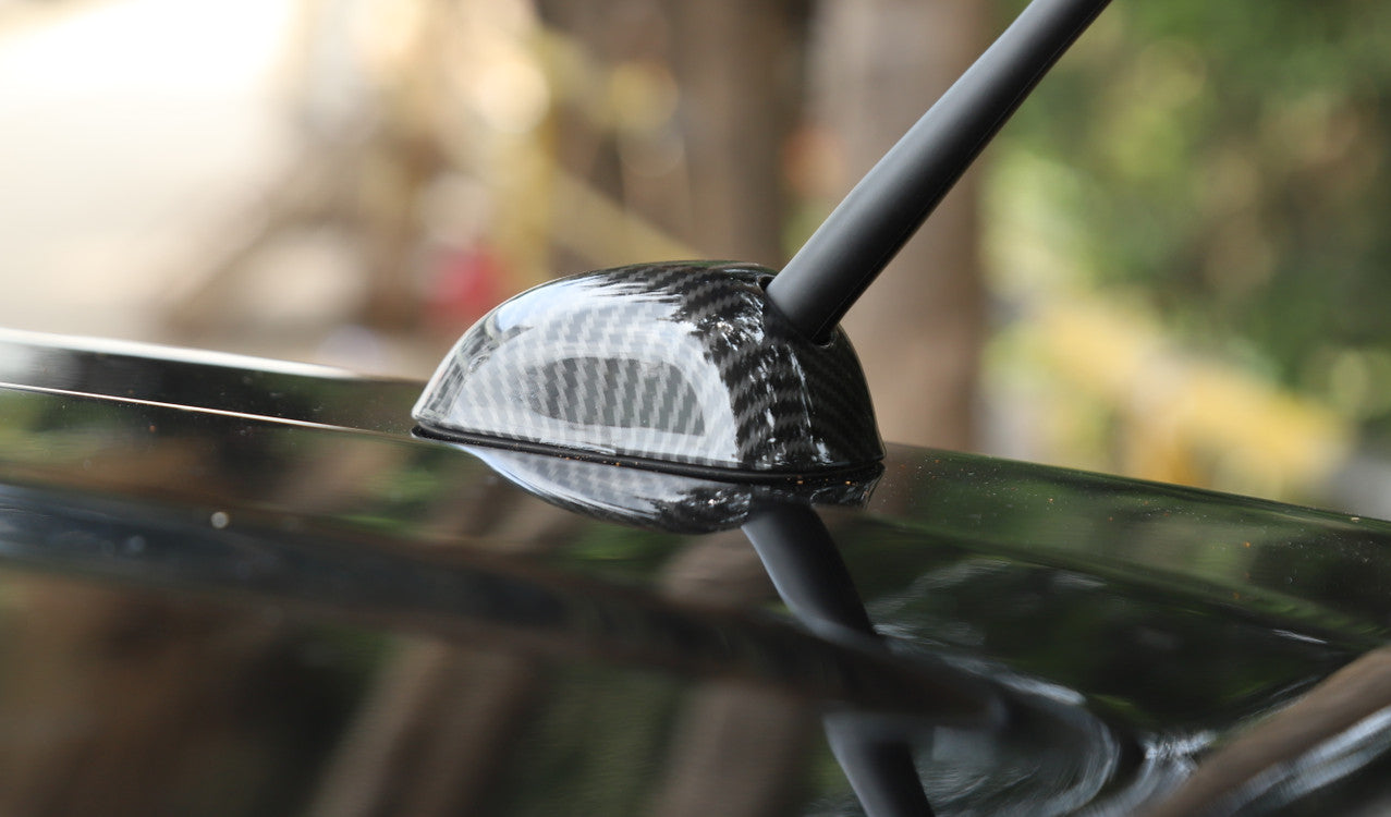 Antenna Base Decorative Cover for Suzuki for Jimny 2019+ABS Carbon Fiber Accessories