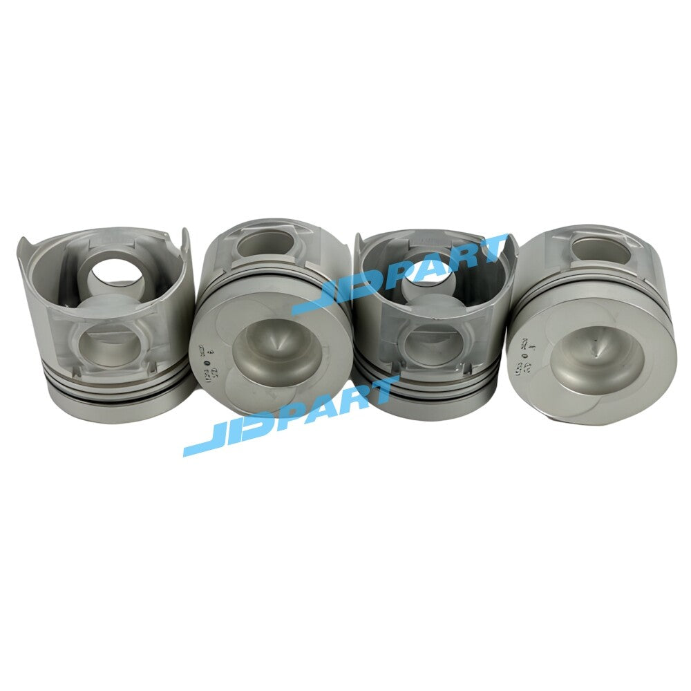 4-piece W04D piston kit 13216-0020 for Hino engine parts -