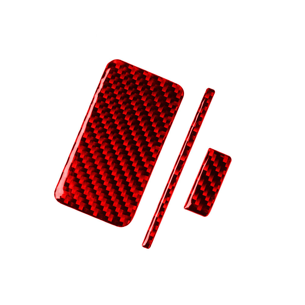 Gear Shift Frame Panel Trim Cover Carbon Fiber For Highlander 2008-2013 v