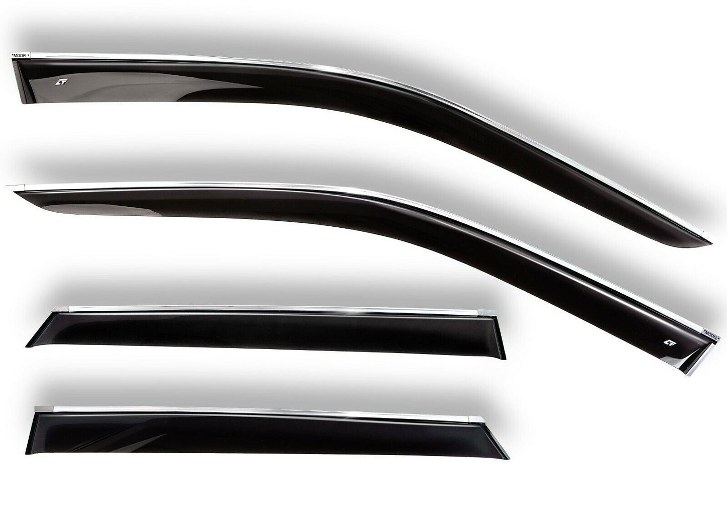 for Acura for RDX 2013-2018 Side Window Wind Visors Sun Rain Guard Vent Deflectors