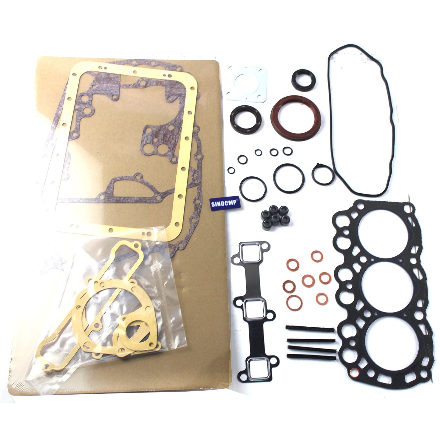 Engine Overhaul Gasket Kit for Mitsubishi L3E Diesel Tractor Loader Generator