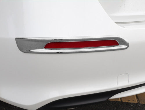 Chrome Rear Fog Light Lamp Frame Reflector Cover for Honda for Civic Sedan 2022-2023