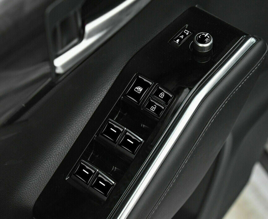 For Rogue Sport 2020-2021 Chrome Side Rearview Mirror Eyebrow Frame Trim v